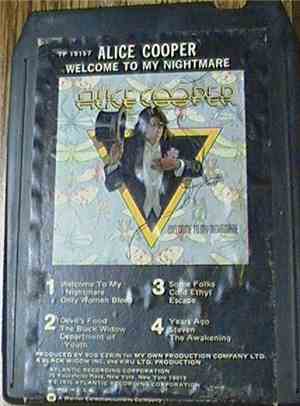Alice Cooper  - Welcome To My Nightmare