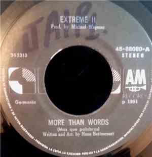 Extreme  - More Than Words = Mas Que Palabras