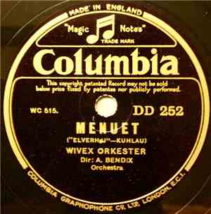 Wivex Orkester Dir.: Aksel Bendix - Menuet / Louis XIII Gavotte