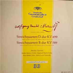 Wolfgang Amadeus Mozart, Amadeus-Quartett, Peter Schidlof, Norbert Brainin, ...