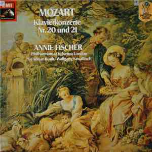 Annie Fischer, Philharmonia Orchestra London, Sir Adrian Boult / Wolfgang S ...
