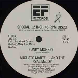 Augusto Martelli And The Real McCoy - Funky Monkey / Blame The Record
