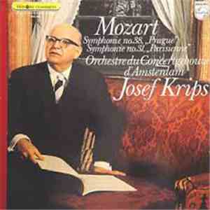 Mozart, Orchestre Du Concertgebouw D'Amsterdam, Josef Krips - Symphonie No. ...