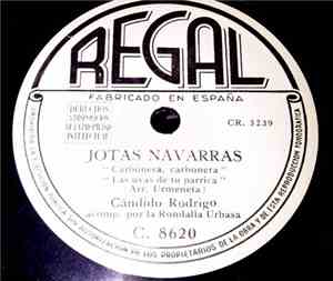 Candido Rodrigo - Jotas Navarras