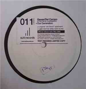 David Gausa / Pere Del Campo - Our Generation