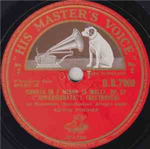 Edwin Fischer - Sonata In F Minor (F Moll), Op. 57 (