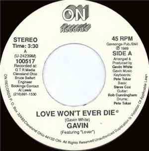 Gavin  - Love Won't Ever Die / A Girl Like You