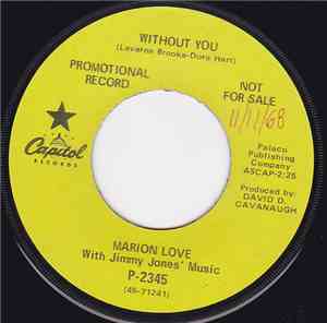 Marion Love - Without You / Handy Man