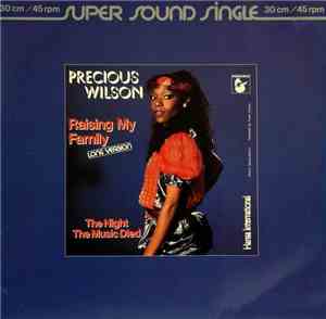 Precious Wilson - Raising My Family / The Night The Music Died