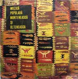 Various - Muzică Populară Muntenească Și Oltenească
