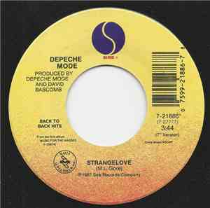 Depeche Mode - Strangelove / Behind The Wheel