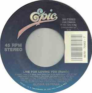 Gloria Estefan - Live For Loving You