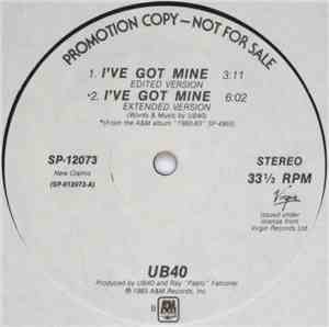 UB40 - I've Got Mine