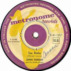 Lonnie Donegan And His Skiffle Group - Tom Dooley
