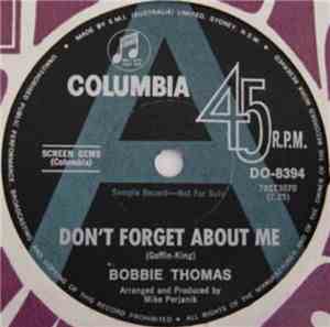 Bobbie Thomas  - Don't Forget About Me