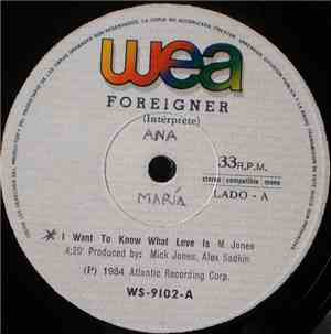 Foreigner - I Want To Know What Love Is