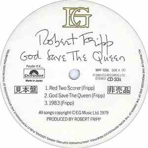 Robert Fripp - God Save The Queen / Under Heavy Manners