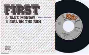 The First  - Blue Monday / Girl On The Run
