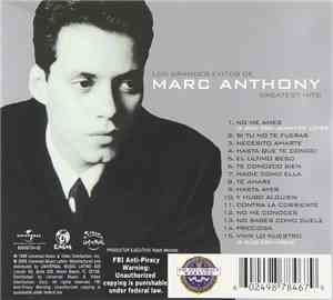 Marc Anthony - Desde Un Principio / From The Beginning