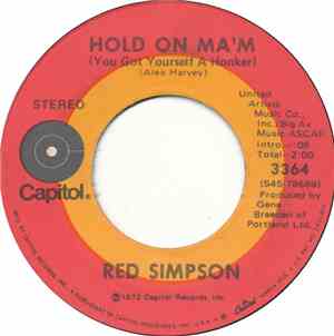 Red Simpson - Hold On Ma'm (You Got Yourself A Honker)