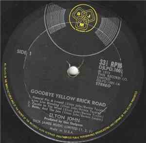 Elton John - Goodbye Yellow Brick Road