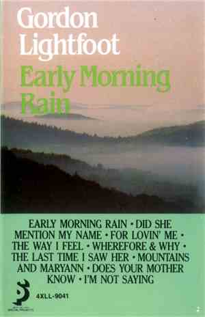 Gordon Lightfoot - Early Morning Rain