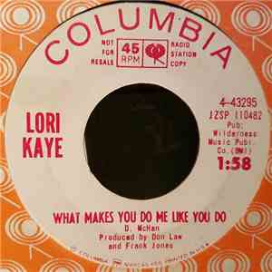 Lori Kaye - What Makes You Do Me Like You Do
