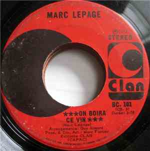 Marc Lepage - On Boira Ce Vin