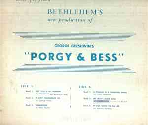 Various - Excerpts From Bethlehem's New Production of George Gershwin's 