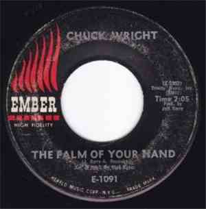 Chuck Wright  - Don't Play That Dance / The Palm Of Your Hand
