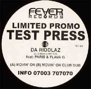 Da Riddlaz Feat: Paris  & Flava G - Movin' On