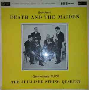 Schubert / Juilliard String Quartet - Death And The Maiden