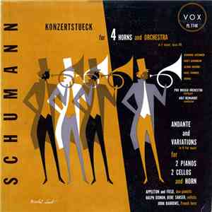 Schumann ; Pro Musica Orchestra Stuttgart, Rolf Reinhardt - Konzertstueck F ...