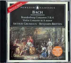 Bach, Arthur Grumiaux, Benjamin Britten - Brandenburg Concertos 5 & 6 / Vio ...