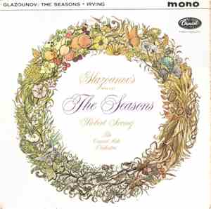 Glazunov - Robert Irving , The Concert Arts Orchestra - The Seasons