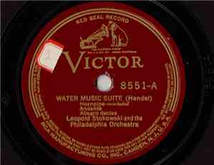 Leopold Stokowski And The Philadelphia Orchestra / Handel - Water Music Sui ...