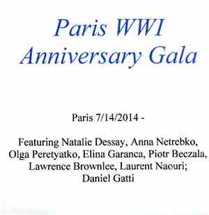 Natalie Dessay, Anna Netrebko, Olga Peretyatko, Elīna Garanča, Piotr Beczal ...