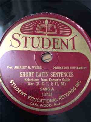 Shirley H. Weber - Short Latin Sentences / Sentences From Caesar