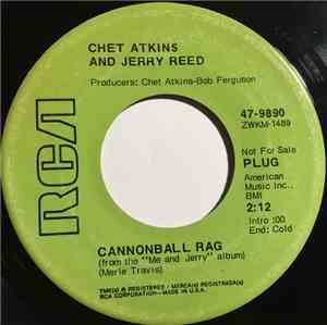 Chet Atkins And Jerry Reed - Cannonball Rag / Tennessee Stud