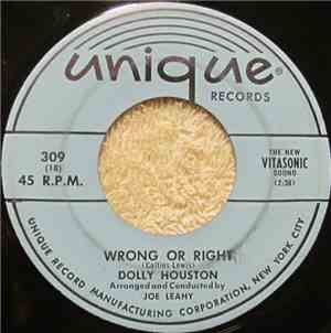 Dolly Houston - Wrong Or Right / Desire Me