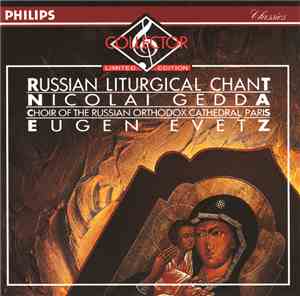 Nicolai Gedda - Choir Of The Russian Orthodox Cathedral, Paris - Eugen Evet ...
