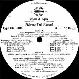 No Artist - Pick-up Test Record
