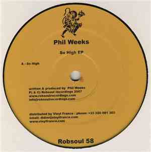 Phil Weeks - So High EP