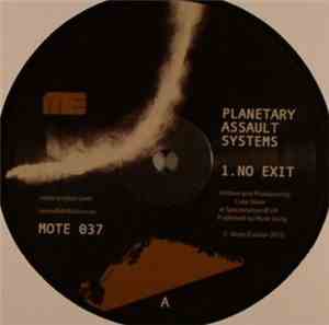 Planetary Assault Systems - No Exit EP