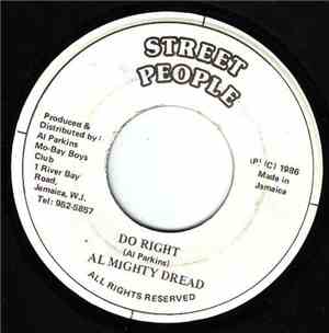 Al Mighty Dread - Do Right