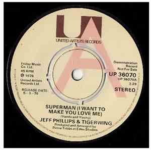 Jeff Phillips  & Tigerwing - Superman (I Want To Make Love Me) / The Other  ...