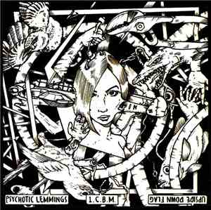 Various - Psychotic Lemmings - I.C.B.M. - Upside Down Flag Split CD