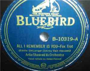 Artie Shaw And His Orchestra - All I Remember Is You / Octoroon