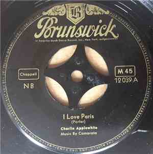 Charlie Applewhite - I Love Paris