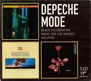 Depeche Mode - Black Celebration / Music For The Masses / Violator